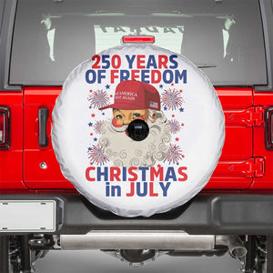 250 Years Of Freedom Spare Tire Cover Funny Santa Christmas in July