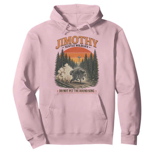Jimothy Raccoon Seattle Meme Hoodie Viral Trash Panda Do Not Pet The Round King