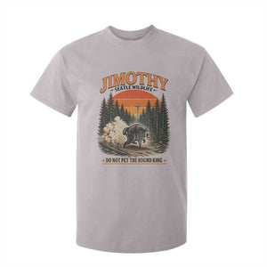Jimothy Raccoon Seattle Meme T Shirt For Kid Viral Trash Panda Do Not Pet The Round King