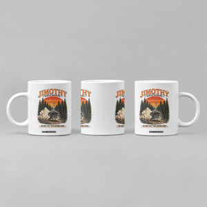 Jimothy Raccoon Seattle Meme Coffee Mug Viral Trash Panda Do Not Pet The Round King