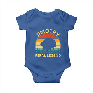 Jimothy Raccoon Seattle Baby Onesie Funny Seattle Feral Legend Animal Meme