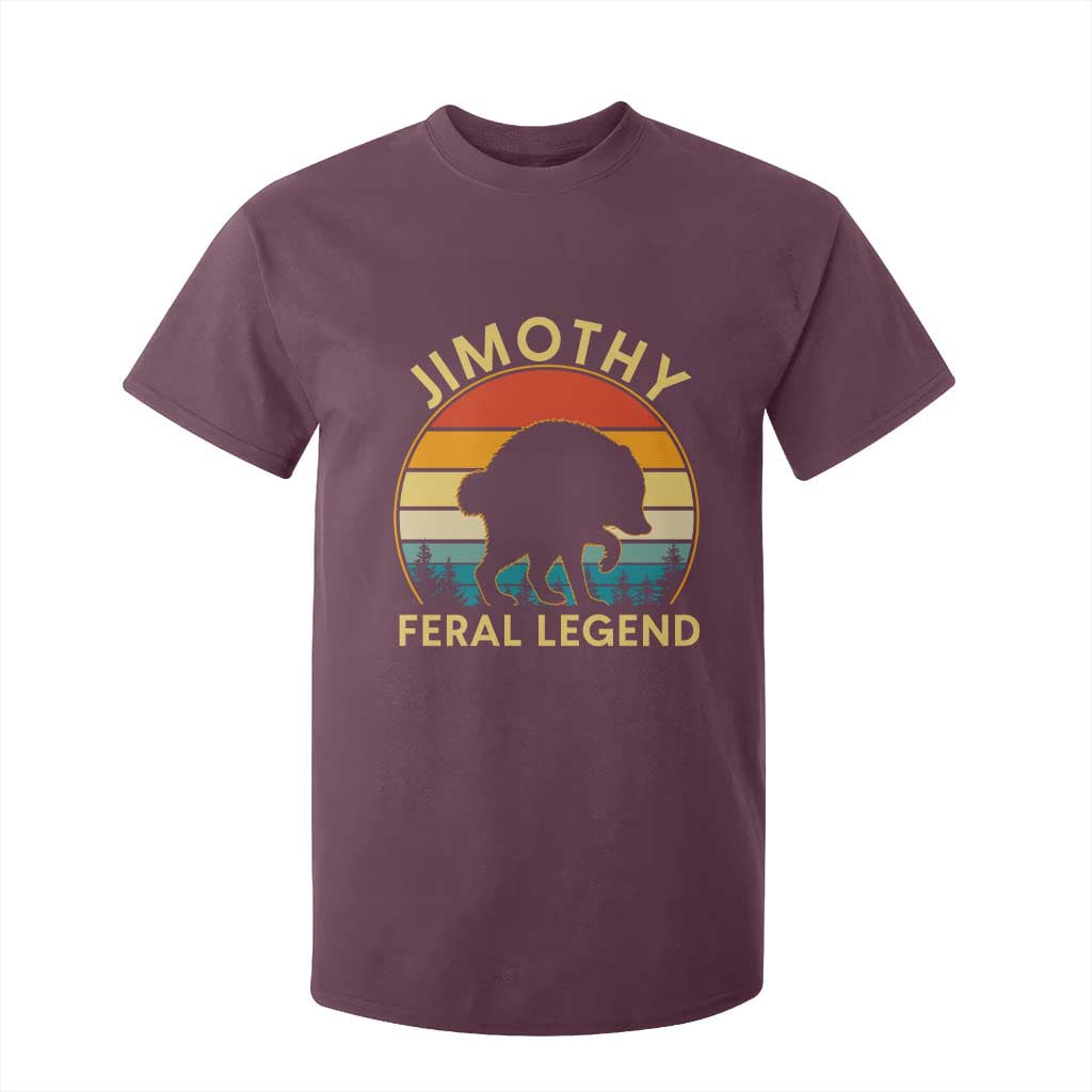 Jimothy Raccoon Seattle T Shirt For Kid Funny Seattle Feral Legend Animal Meme