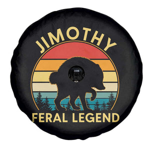 Jimothy Raccoon Seattle Spare Tire Cover Funny Seattle Feral Legend Animal Meme