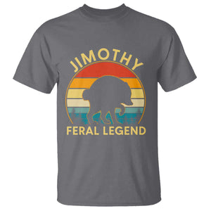 Jimothy Raccoon Seattle T Shirt Funny Seattle Feral Legend Animal Meme