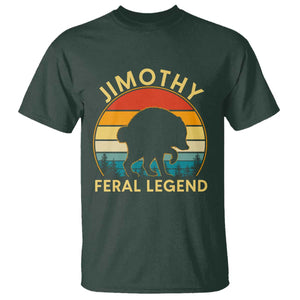 Jimothy Raccoon Seattle T Shirt Funny Seattle Feral Legend Animal Meme