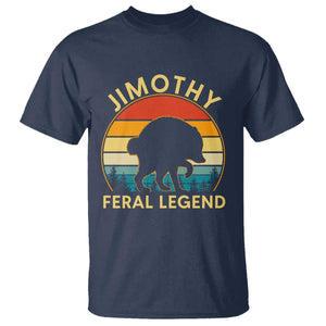 Jimothy Raccoon Seattle T Shirt Funny Seattle Feral Legend Animal Meme