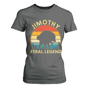 Jimothy Raccoon Seattle T Shirt For Women Funny Seattle Feral Legend Animal Meme