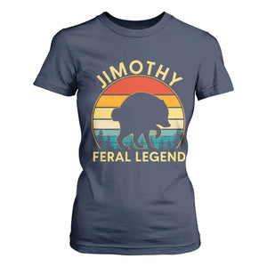 Jimothy Raccoon Seattle T Shirt For Women Funny Seattle Feral Legend Animal Meme