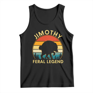 Jimothy Raccoon Seattle Tank Top Funny Seattle Feral Legend Animal Meme