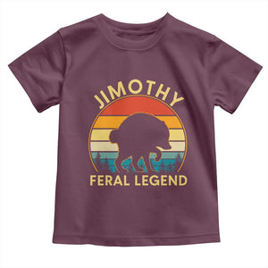 Jimothy Raccoon Seattle Toddler T Shirt Funny Seattle Feral Legend Animal Meme