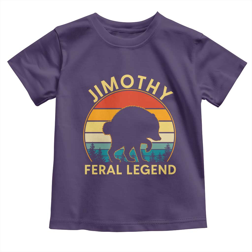 Jimothy Raccoon Seattle Toddler T Shirt Funny Seattle Feral Legend Animal Meme