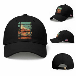 Arizona Desert Cactus Saguaro National Park Retro Baseball Cap