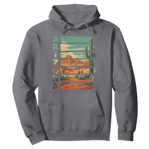 Arizona Desert Cactus Saguaro National Park Retro Hoodie