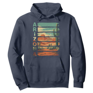Arizona Desert Cactus Saguaro National Park Retro Hoodie