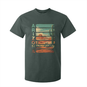 Arizona Desert Cactus Saguaro National Park Retro T Shirt For Kid