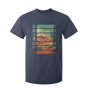 Arizona Desert Cactus Saguaro National Park Retro T Shirt For Kid