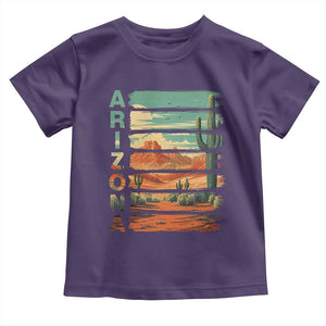 Arizona Desert Cactus Saguaro National Park Retro Toddler T Shirt
