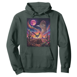 Arizona Roadrunner Vintage Desert Moon Retro Cactus Hoodie 90s Southwest Wildlife Bird Animal Lover