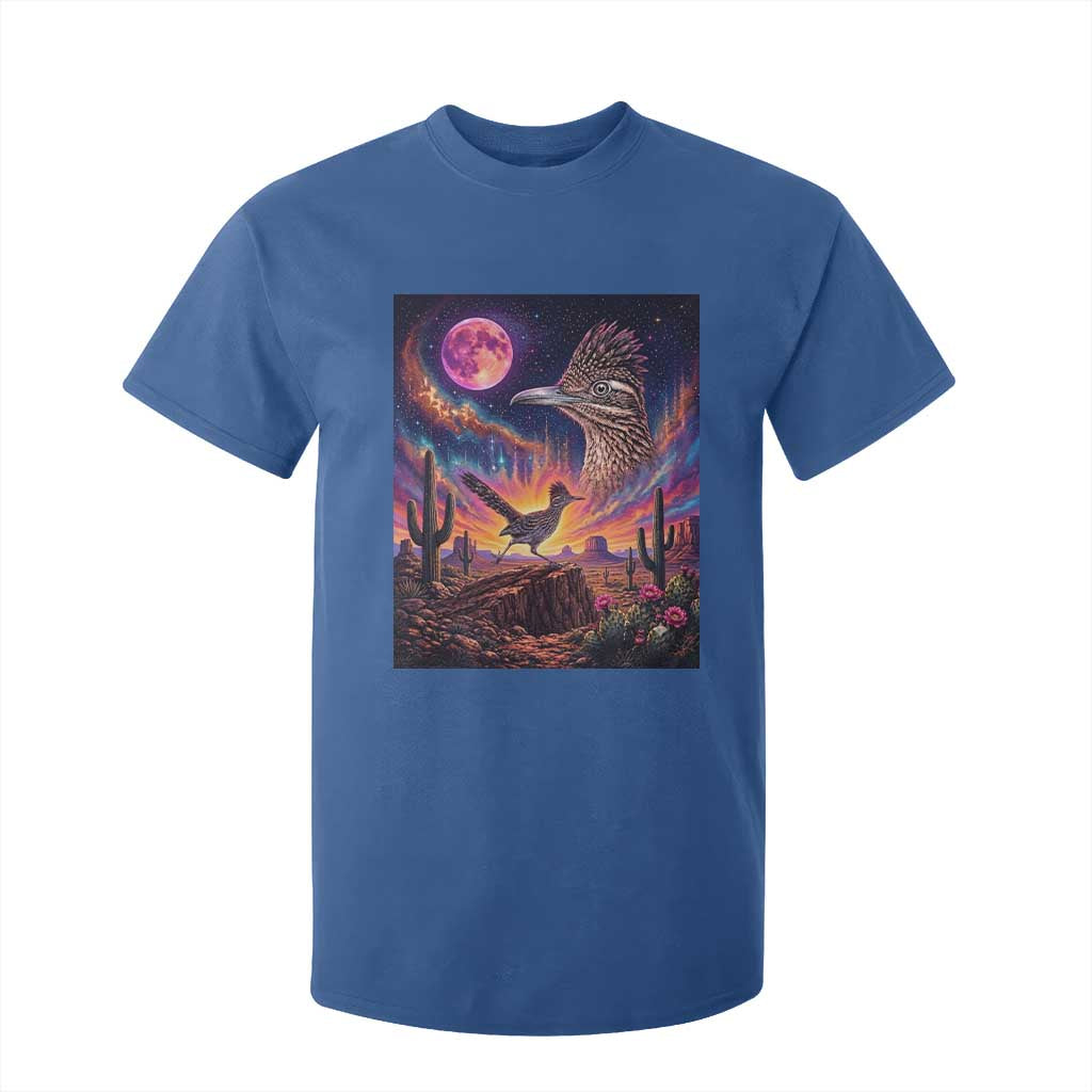 Arizona Roadrunner Vintage Desert Moon Retro Cactus T Shirt For Kid 90s Southwest Wildlife Bird Animal Lover