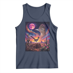 Arizona Roadrunner Vintage Desert Moon Retro Cactus Tank Top 90s Southwest Wildlife Bird Animal Lover