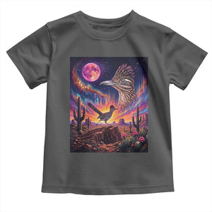 Arizona Roadrunner Vintage Desert Moon Retro Cactus Toddler T Shirt 90s Southwest Wildlife Bird Animal Lover