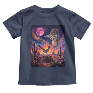 Arizona Roadrunner Vintage Desert Moon Retro Cactus Toddler T Shirt 90s Southwest Wildlife Bird Animal Lover