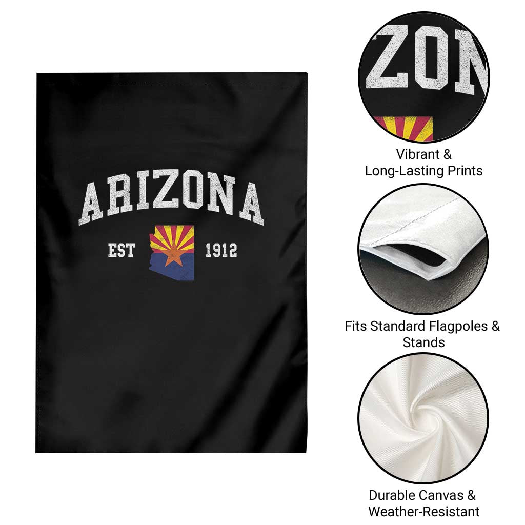 Arizona State Flag Grand Canyon State Established 1912 Garden Flag