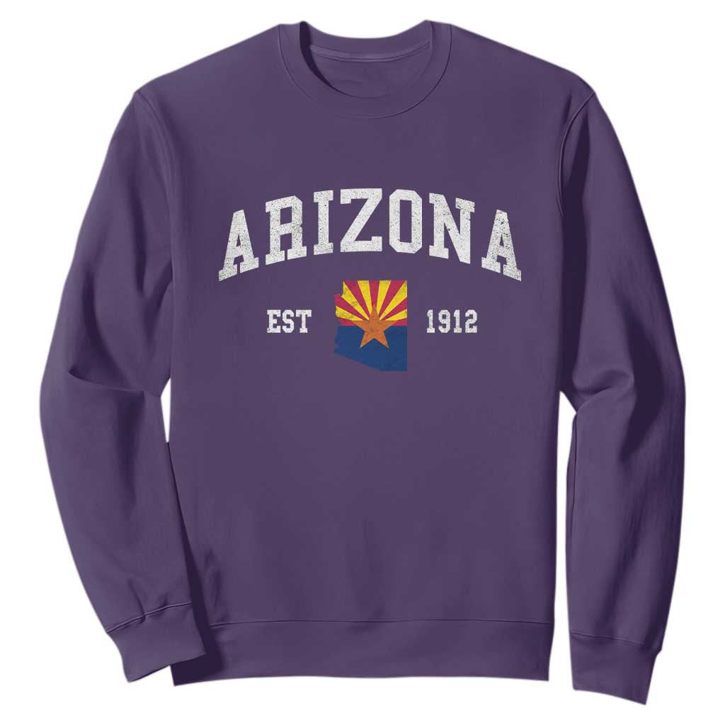 Arizona State Flag Grand Canyon State Established 1912 Sweatshirt