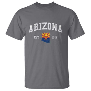 Arizona State Flag Grand Canyon State Established 1912 T Shirt