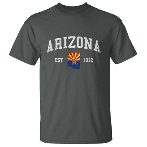 Arizona State Flag Grand Canyon State Established 1912 T Shirt