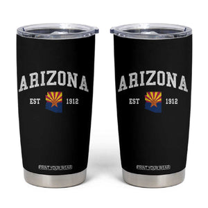 Arizona State Flag Grand Canyon State Established 1912 Tumbler Cup