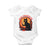 Funny Black Cat Halloween Funny Black Cat Murderous Cat With Knife Baby Onesie Rage Is Consuming Me TS14 White Print Your Wear