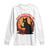 Funny Black Cat Halloween Funny Black Cat Murderous Cat With Knife Long Sleeve Shirt Rage Is Consuming Me TS14 White Print Your Wear