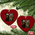 Funny Cat Selfie Bigfoot Xmas Sasquatch Ceramic Ornament TS14 Print Your Wear