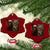 Funny Cat Selfie Bigfoot Xmas Sasquatch Ceramic Ornament TS14 Print Your Wear