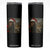 Funny Cat Selfie Bigfoot Christmas Sasquatch Skinny Tumbler TS14 Black Print Your Wear