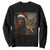 Funny Cat Selfie Bigfoot Christmas Sasquatch Sweatshirt TS14 Black Print Your Wear
