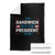 The Sandwich Guy for President 2028 Throw Blanket Free DC Funny Political Satire - Print Your Wear