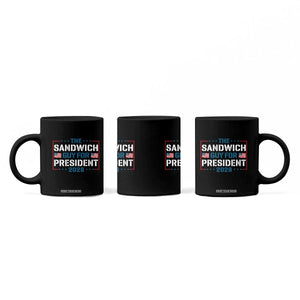 The Sandwich Guy for President 2028 Coffee Mug Free DC Funny Political Satire - Print Your Wear