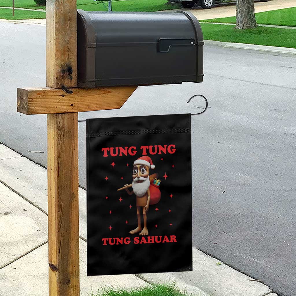 Funny Italian Brainrot Christmas Garden Flag Tung Tung Tung Sahur Meme TS14 Print Your Wear