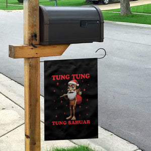 Funny Italian Brainrot Christmas Garden Flag Tung Tung Tung Sahur Meme TS14 Print Your Wear