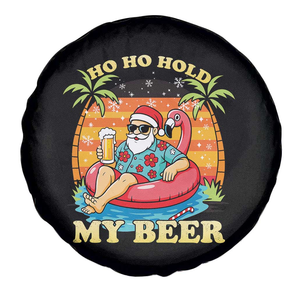 Santa Beer Christmas Spare Tire Cover Ho Ho Ho My Beer TS14 Print Your Wear