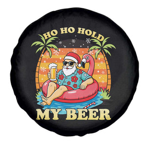 Santa Beer Christmas Spare Tire Cover Ho Ho Ho My Beer TS14 Print Your Wear