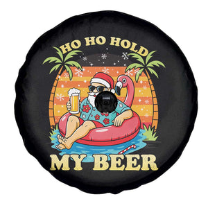 Santa Beer Christmas Spare Tire Cover Ho Ho Ho My Beer TS14 Print Your Wear