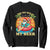 Santa Beer Christmas Sweatshirt Ho Ho Ho My Beer TS14 Black Print Your Wear
