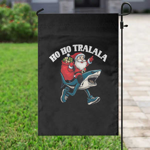 Tralalero Tralala Christmas Meme Garden Flag Santa Xmas Ho Ho Ho TS14 Print Your Wear