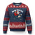 Tralalero Tralala Xmas Meme Ugly Christmas Sweater Santa Xmas Ho Ho Ho TS14 Navy Red Print Your Wear