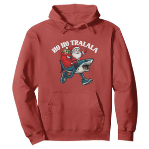 Tralalero Tralala Christmas Meme Hoodie Santa Xmas Ho Ho Ho TS14 Red Print Your Wear