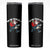 Tralalero Tralala Christmas Meme Skinny Tumbler Santa Xmas Ho Ho Ho TS14 Black Print Your Wear