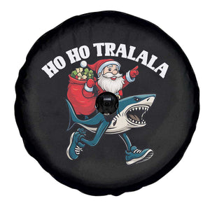 Tralalero Tralala Christmas Meme Spare Tire Cover Santa Xmas Ho Ho Ho TS14 Print Your Wear